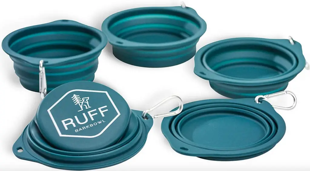 Ruff Collapsible Dog Bowl