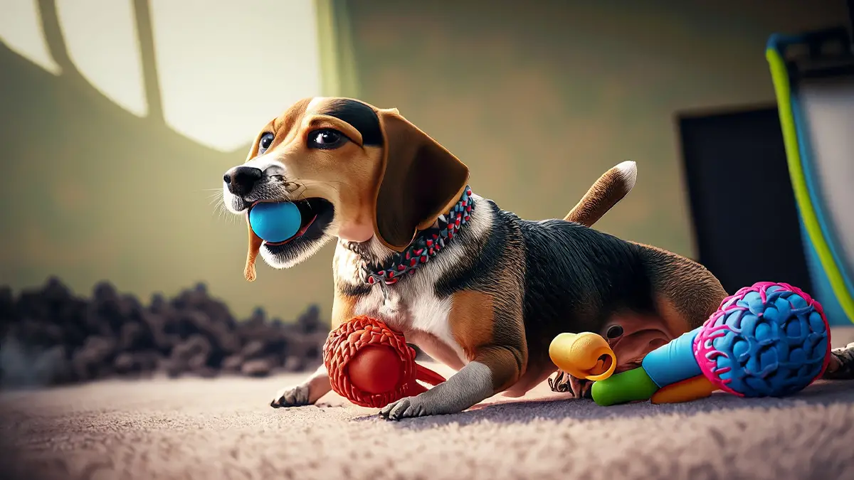 Read more about the article Nylon Dog Toys: The Chew-Proof Toys That Will Keep Your Pup Busy